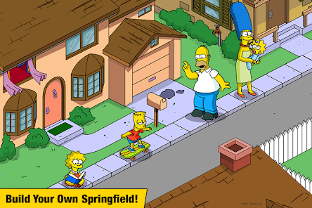 دانلود بازی The Simpsons™: Tapped Out جدید به همراه مود