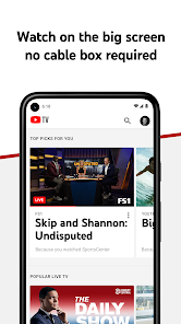 YouTube TV: Live TV & more ‏