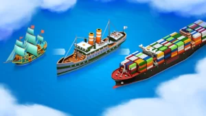 Sea Port: Cargo Boat Tycoon